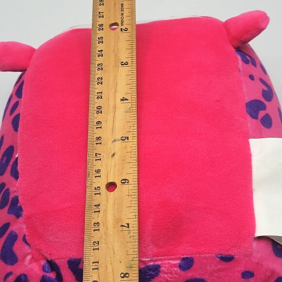 Moosh Moosh WILLOW Cheetah Leopard Cat Plush Stuffed Animal Toy Pink - Picture 6 of 10